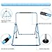 RitFit Gymnastics Bar for Kids, Gymnastics Equipment Bar for Home and Gym, Kip Bar and Adjustable Indoor Monkey Bars for 3-8 Toddlers with 330LB Capacity, Junior Horizontal Training bar (Blue)