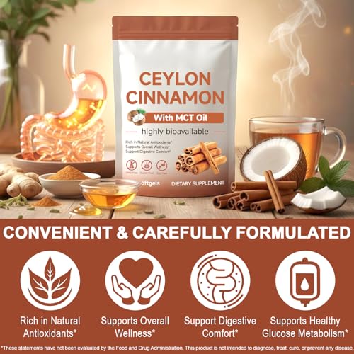 Fanshi Ceylon Cinnamon Liposomal Softgels