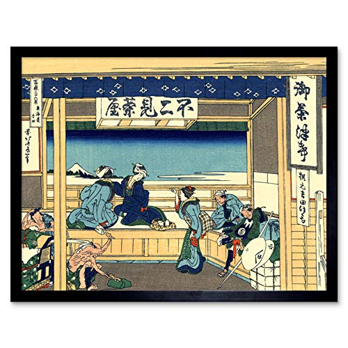Hokusai 36 Views Fuji Yoshida Tokaido