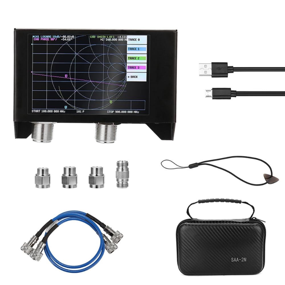 Analizador de red vectorial 3G SAA-2N, pantalla de 4,0 pulgadas, para antena de corta