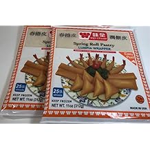 Wei-Chuan Spring Roll Pastry Lumpia Wrapper 11 Oz / 25 sheets per Pack 2-Pack