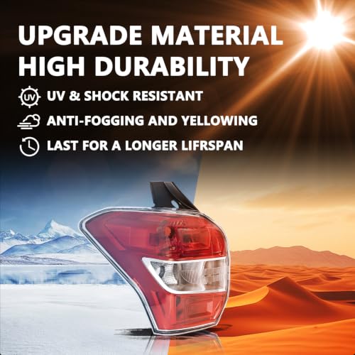 Image of Aosky Tail Light Assembly Fit for 2014-2016 Subaru Forester