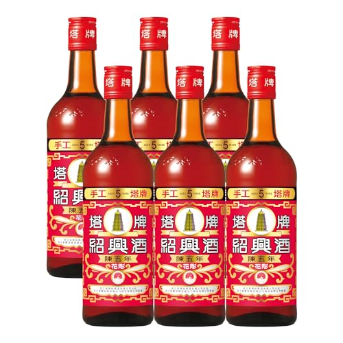 宝焼酎 紹興酒 塔牌 花彫 陳五年 600ml×6