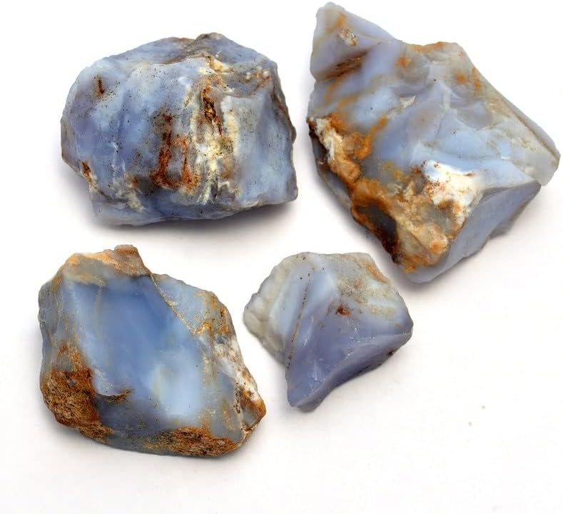 GenericRaw Rough Stone - Blue Opal 50 gm Natural Healing Chakra Balancing CrystalStone