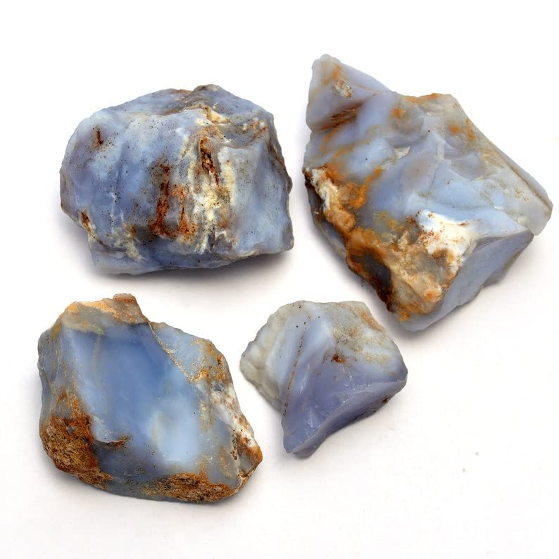 GenericRaw Rough Stone - Blue Opal 50 gm Natural Healing Chakra Balancing CrystalStone