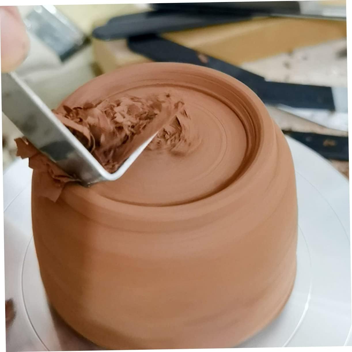 Beatifufu Tone Sculpture Tools Clay Sculpting Tool Set Pottery Carve Cutters Ergonomic Handles Metal