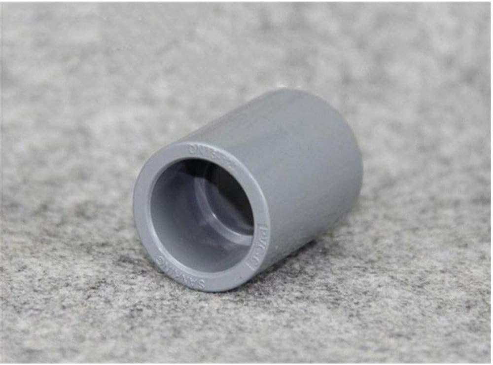 Pipe connector 5pcs CPVC 20 25 32 40 50mm Hose Straight Connector For Garden Irrigation Watering Aquarium Pipe/CPVC Tube Parts (Size : Inner Dia50mm)