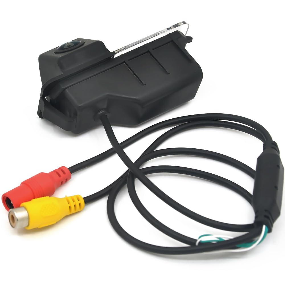 Auto Wayfeng WF® AHD Fisheye Retromarcia Parcheggio Telecamera di backup per VW Volkswagen Polo 6R V Golf 6 Passat CC MK6 Magotan Bora
