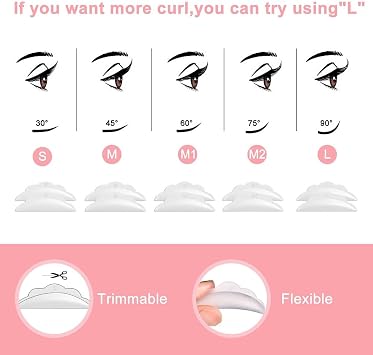 Bestauty Professional Lash Lift Kit, Eyelash Perm Kit, Tools for Lash Lift Eyelash Extensions and Curling, Semi-Permanent Curling Perming Wave Suitable for Home Salon