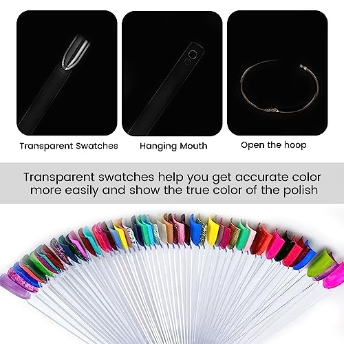 Beautenai Colour chart for nail display – colour chart – BigaMart