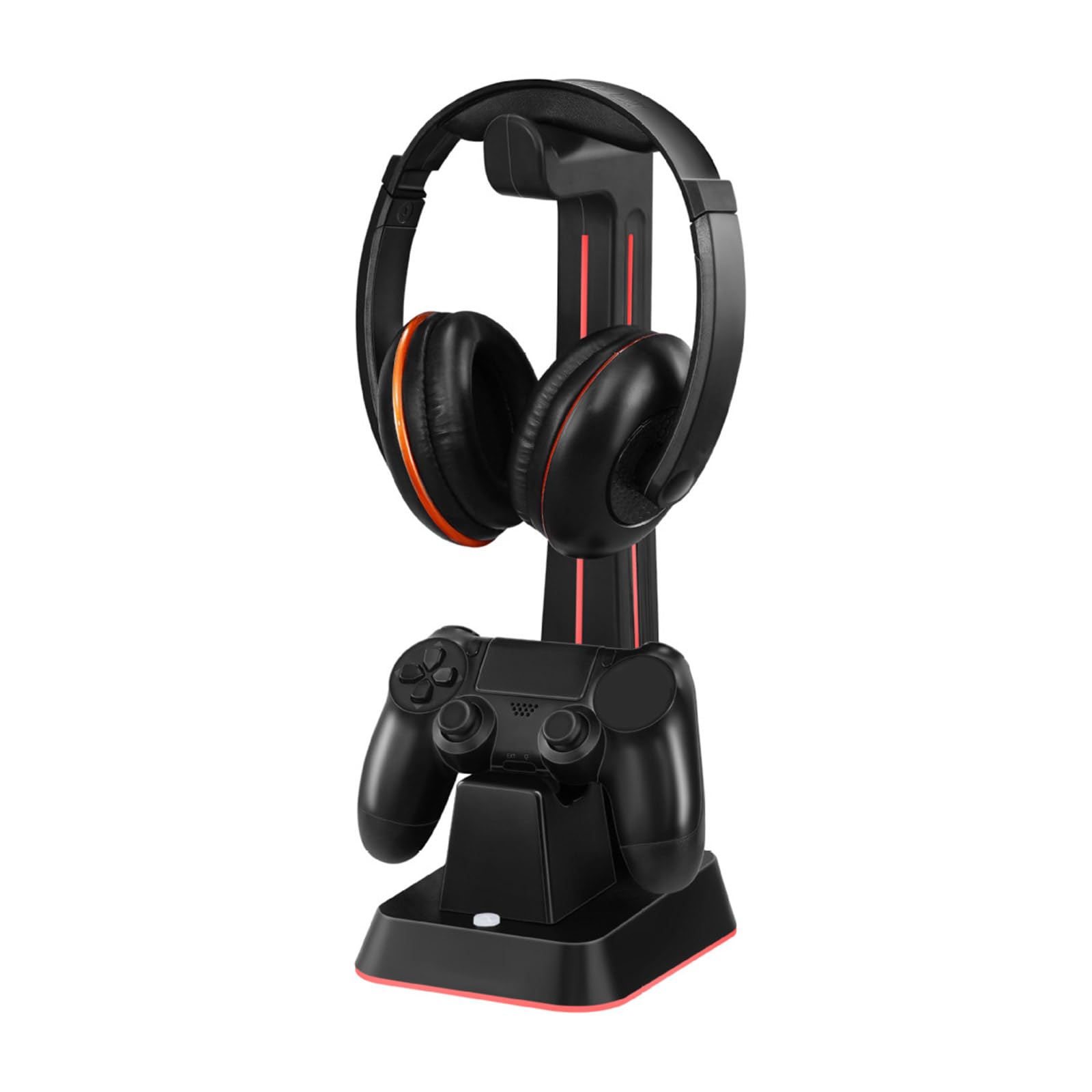 Controller Dock Station di ricarica con supporto per cuffie Doppia porta USB per Gamepad Supporto di ricarica desktop