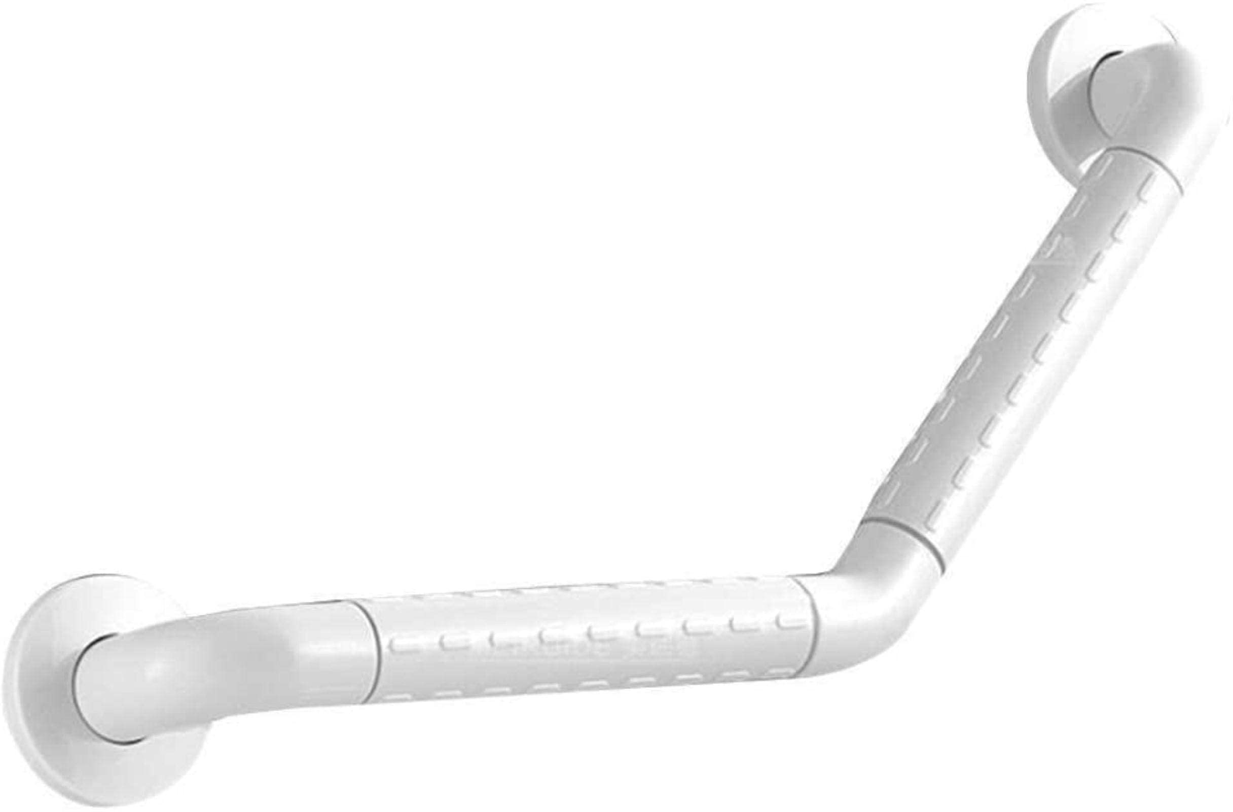 Poignée de douche anti-glisse blanche 30 cm contre les chutes au WC