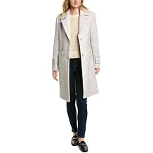 Andrew Marc Womens Wool Regine Slim Coat