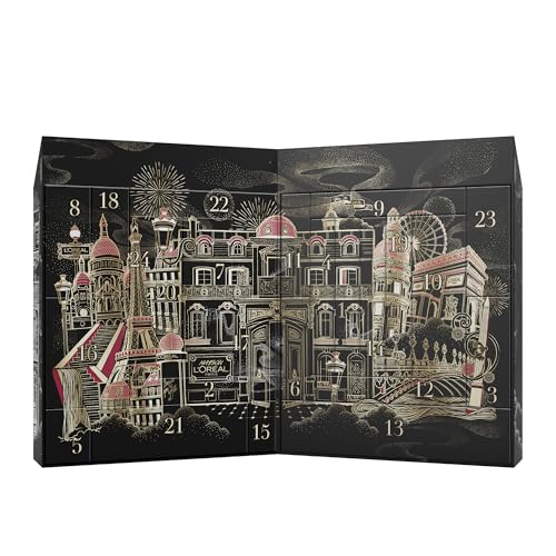 L'Oréal Paris 24 Day Advent Calendar Including L'Oréal Lip, Face and Eye Makeup - Image 2