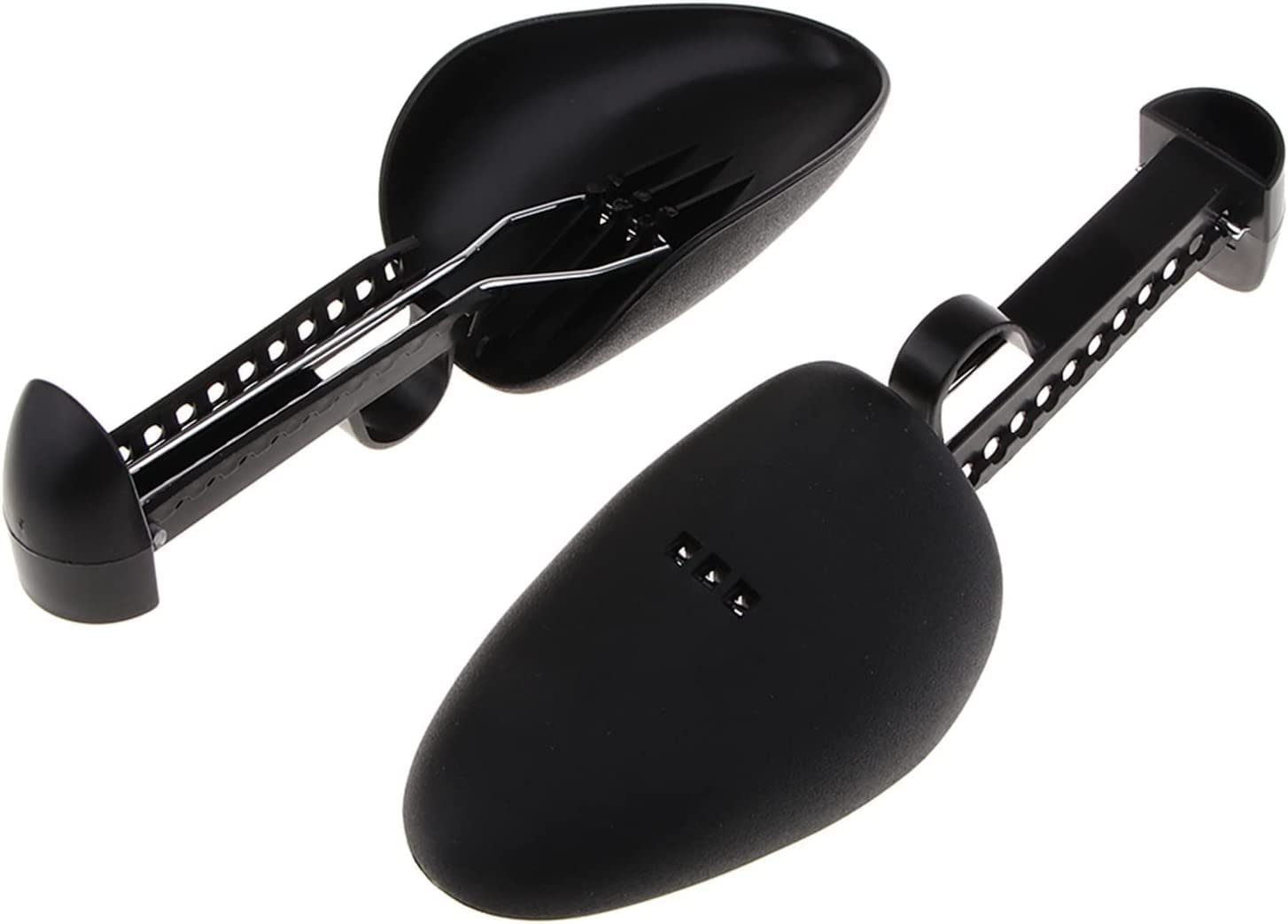 Moldeador de zapatos, 2 piezas Camilla ajustable para zapatos Zapatos de plástico Botas moldeadoras de árboles Soporte expansor Soporte moldeador para mujeres Hombres Zapato Árbol Camilla para zapatos