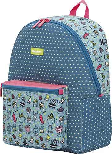 Mochila Teen Escolar Tandem Cactus
