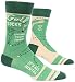 Blue Q Mens Novelty Crew Socks - Golf Socks (One Size)