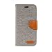 Produktbild DQG Hülle für Sharp Aquos V, Schutzhülle Tasche PU Leder mit Kreditkarten Geldfächern Schale und Weiche Case Handyhülle Standfunktion Cover für Sharp Aquos V (5,9") - Grau