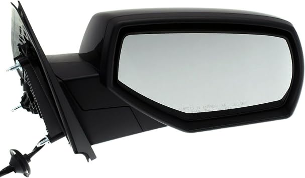 1pc Right Passenger Side Paintable Power Heated Operate Manual Folding Exterior Door Rear View Mirror Gm1321481 84342036-PFM GM05ER GM1321481,23499738-PFM,84342036-PFM,GM05ER Auto-Dimming Wi