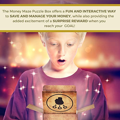 Agreatlife B012FFTMRY Money Maze Puzzle Box, Abs Material, All Ages, 1 Piece, 3X3 Cube thumb #7