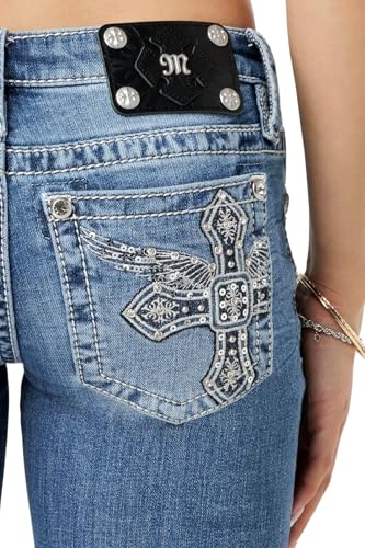 Miss Me Women's Divine Soaring Low-Rise Skinny Jeans3