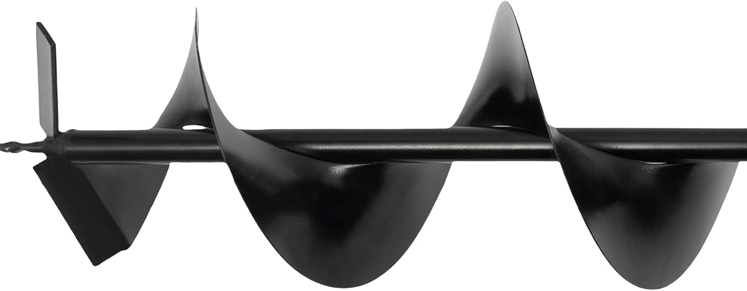 Post Hole Digger w/4"6"8" Bit Electric 1460W Auger Digging Drill 52cc Petrol Earth Auger Fence Post Hole Borer Ground Drill & 1 Extns (Ship 2 Packages)