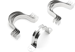 Stainless steel conduit clamps set