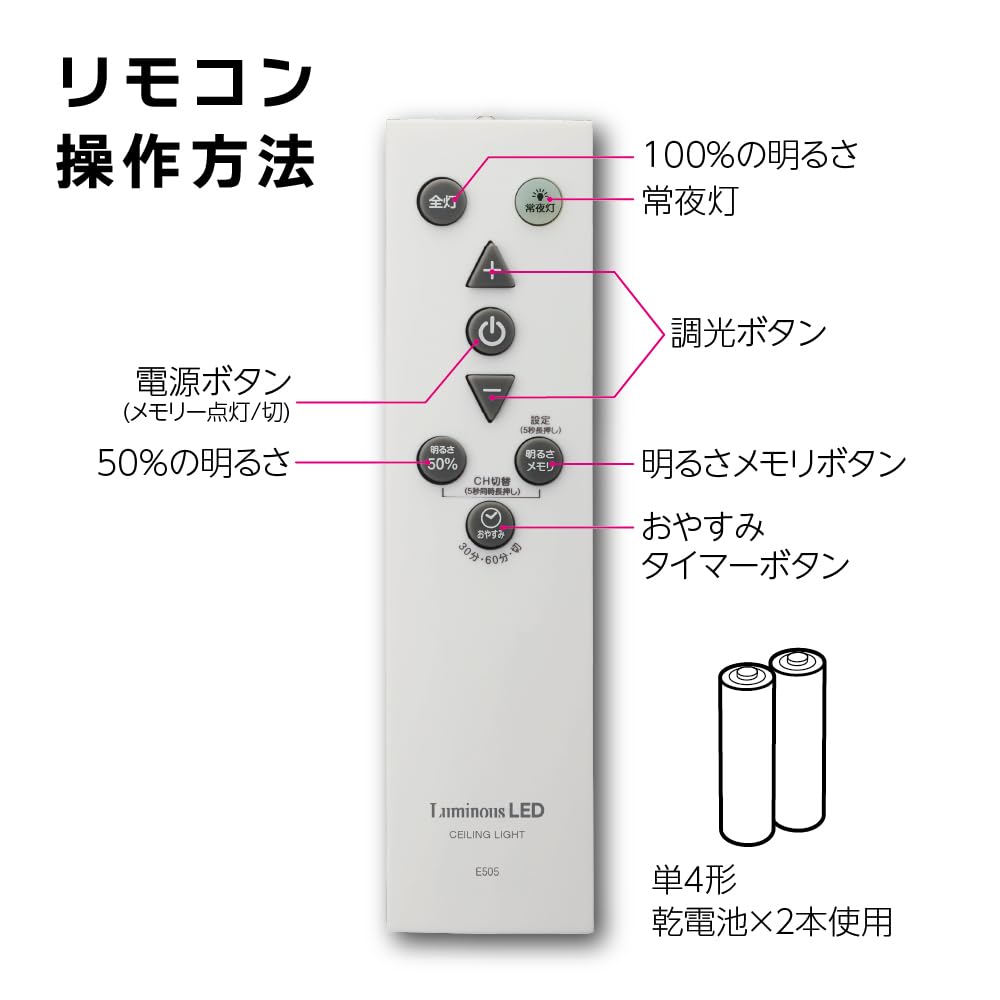 Amazon | 【5年保証 透明アダプタで簡単取付】 ドウシシャ LED