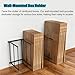 Wall-Mount Cardboard Box Organizer Storage Rack, Large Capacity Art Canvas Storage Stand, Art Storage Drying Racks for Art Studios/Classroom