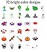 288PCS Assorted Halloween Temporary Tattoos Party Favors - Goody Bags Fillers Trick Or Treat - Pumpkin/Skull/Ghost/Monster Supplies
