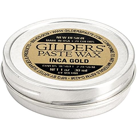 Baroque Art Gilders Paste 1 Ounces-Inca Gold Cover
