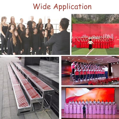 Plateforme de scène chorale pour les spectacles de chant en école - 3