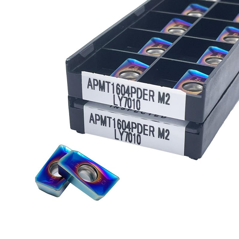 10 piezas APMT1604 M2 H2 herramientas de torneado CNC miniatura 6
