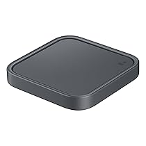 Samsung Wireless Charger Single 15W Fast Charging 2.0, Grigio Scuro