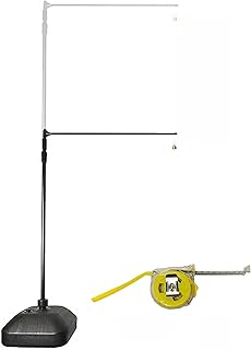 MINTOO 1.3-3.58 M Vertical Jump Trainer for Basketball, Fitness Power Jump Height Tester for Youth, Volleyball Spike Measurement Device with Ruler