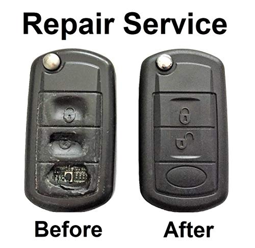 Botones rotos Land Rover Discovery 3 solución con reparación de llave Range Rover Sport 2