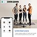 Etekcity Smart Scale for Body Weight and BMI, Bathroom Digital Electronic Weighing Scale for People, Bluetooth Free VeSync APP Connection, Rounded Corner, Accurate to 0.1lb/0.05kg, 400 lbs, Black