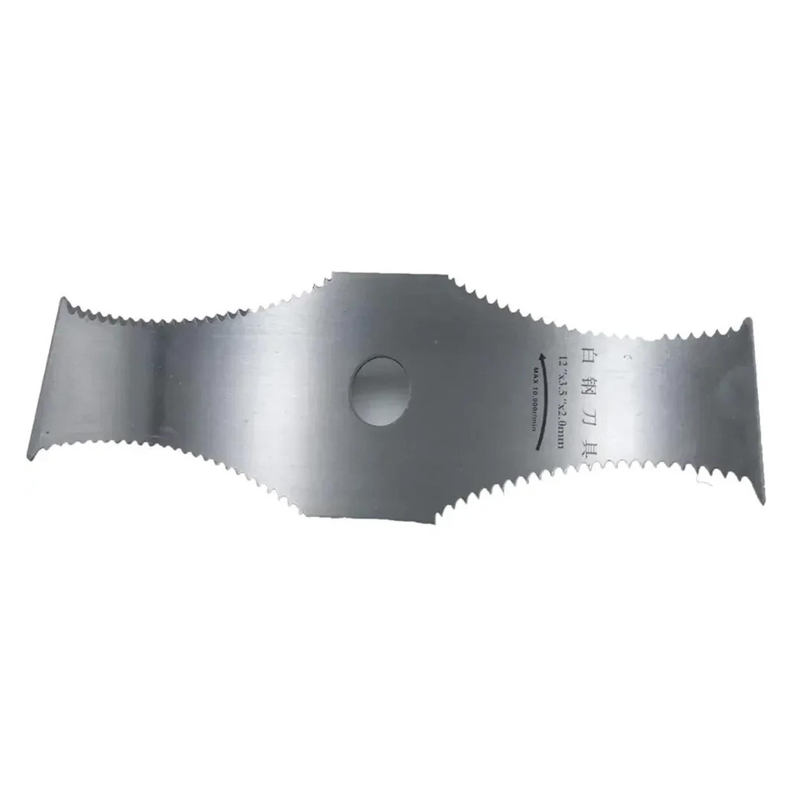 Cuchilla De Cortacésped De Acero Engrosado, Cepillo De Dientes De Sierra, Cuchilla Cortadora De Césped, Piezas De Deshierbe, Cortadora De Setos/césped, Cortacésped De Deshierbe(305mm)