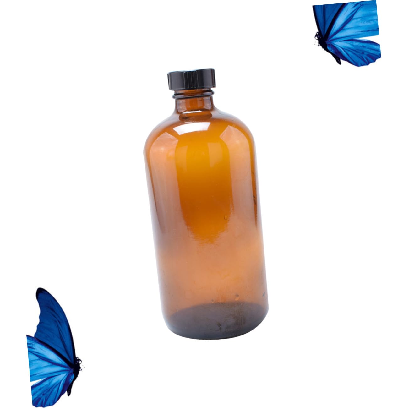 4 Pezzi Barattoli in Vetro Marrone Vaso Ermetico Multifunzione per e Spezie Bottiglie in Vetro Resistenti per Conservazione Alimentare Ecologica