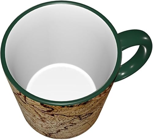 Miniatura 4 de vintage compass rope Coffee Mug Coffee Cups Ceramic with Handle,Tea Cups Mug tazas para cafe Drinking Cups Gifts for Women Men,Unique Coffee Mugs