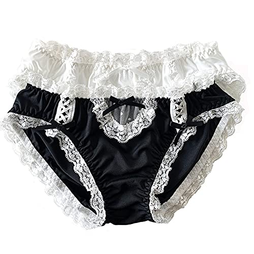 Joyralcos Japanese Lolita Bikini Panties Sexy Anime Briefs For Women Maid Cosplay Lingerie Panty cover