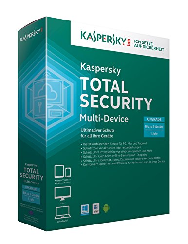Preisvergleich Produktbild Kaspersky Total Security 2015 Multi-Device Upgrade