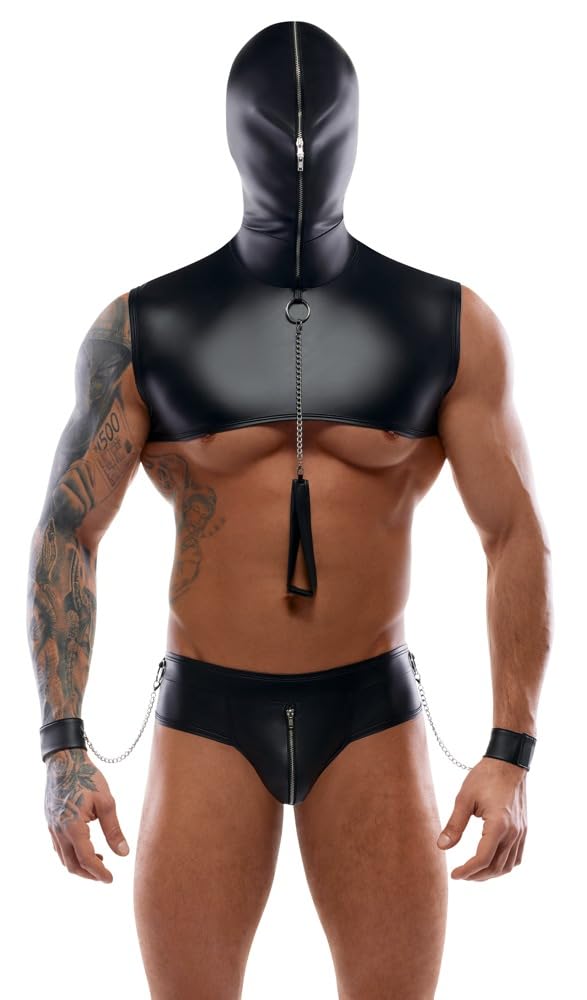 Svenjoyment Bondage 21804721701 Débardeur et String Noir S