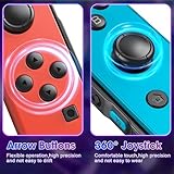 XYCZXIKEC Replacement for Nintendo Switch Controller, Left and Right Switch Wireless Controllers Compatible with Switch/Lite/OLED, Support Motion Control/Wake-up/Dual Vibration - Image 3