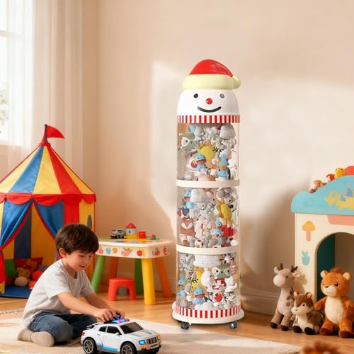 Rangement pour peluches à roues pour déplacer les jouets sans effort - 4