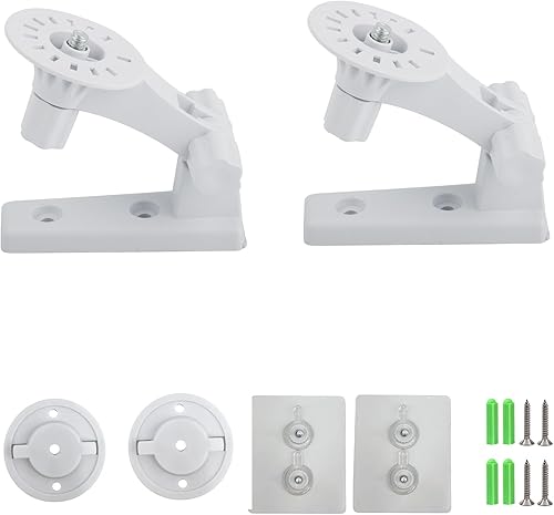 Miniatura 9 de Soporte de pared para cámara domo, soporte de leva, soporte de techo para cámara web IP, interior y exterior, monitor de bebé CCTV (montaje +