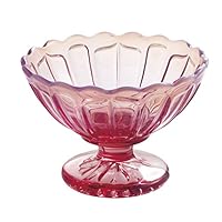 Amazon｜廣田硝子 パフェ・サンデーグラス 古代色 径11.4×高さ7.6cm 雪