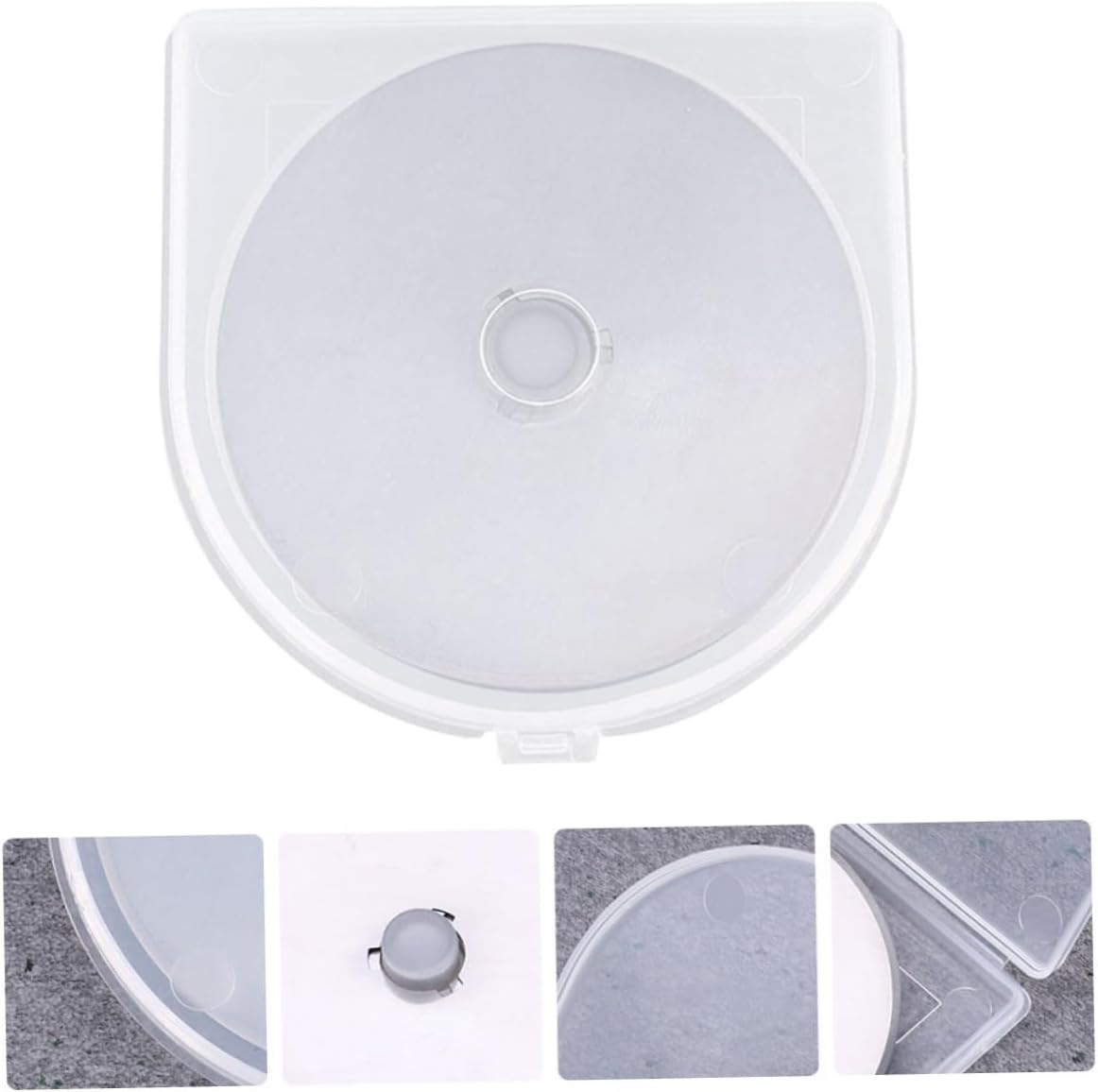 10pcs Rotary Cutter Blades Durable Circular Spare Blades for Fabric Leather and Crafts Easy to Install for Quilting and Diy Projects