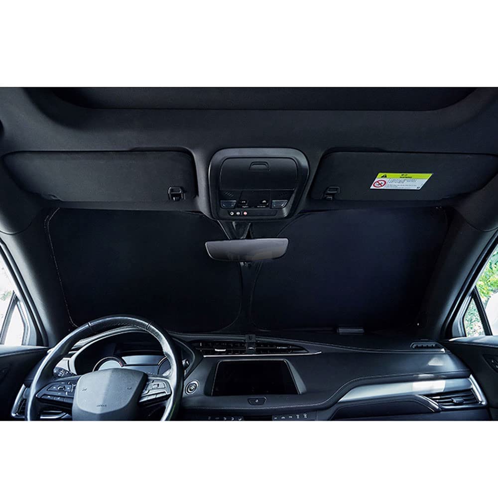Parasole Parabrezza Per Mazda 3 2014-2018 (berlina/hatchback) – Pieghevole, Riflettente 210T, Blocca Raggi UV, Mantiene L’auto Fresca