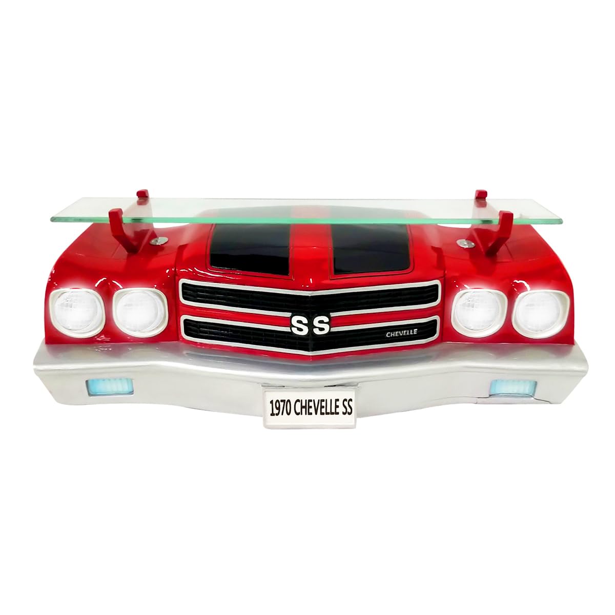 GM CHEVELLE SS カーシェルフ インテリア 1970 ガラス棚つき GM